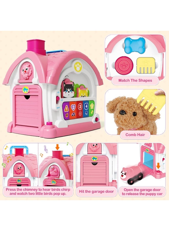 BAOLI Baby Toddler Toys for 1 Year Old Girls, Montessori Musical Toddler Toys for 12-18 Months Kids, Musical Learning House for Infant Toddlers 1 2 3 Years Old Baby Girl Gifts - Image 2